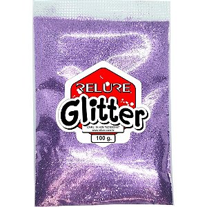 Glíter PVC Rosa 100G
