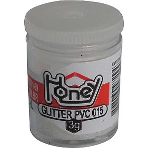 Glíter PVC Cristal 3G – Pacote com 12 Potes