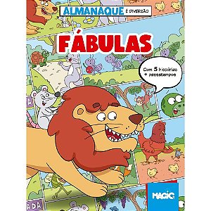 Almanaque Fábulas - 96 Páginas de Diversão e Leitura para Crianças