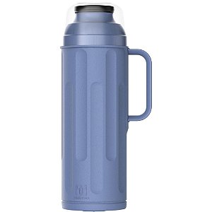 Garrafa Térmica Rosca Personal Azul 1L