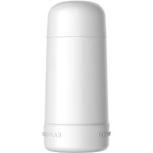 Garrafa Térmica Rosca Mini Garbo Branco 250ML