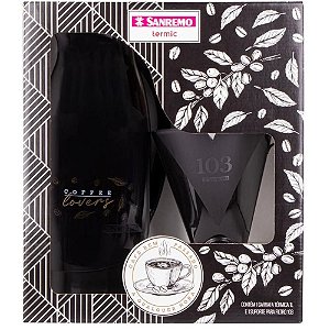 Garrafa Térmica Rosca Garrafa 1L+SUPPARAFIL 103 Preta