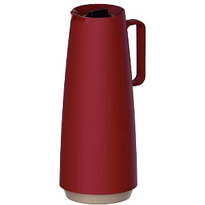 Garrafa Térmica Rosca Exata 1L Vermelha