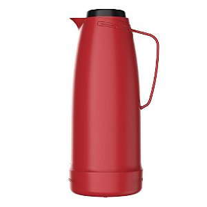 Garrafa Térmica Rosca Bule Dama Vermelha 1L