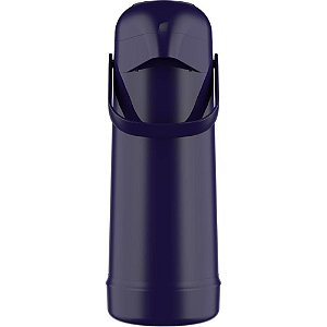 Garrafa Térmica Pressão Magic PUMP Azul 1L