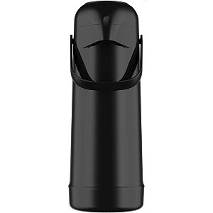Garrafa Térmica de Pressão Magic PUMP 1L Preta