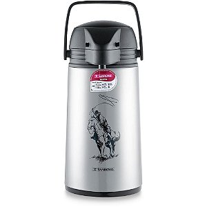 Garrafa Térmica Pressão Expressar INOX 1L Cowboy