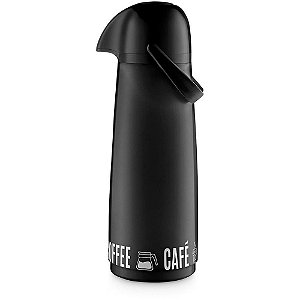Garrafa Térmica Pressão Expressar 1,8L Café Preta