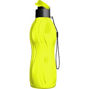 Garrafa Plástica INFINITY Neon 600ML Amarelo