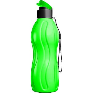 Garrafa Plástica INFINITY Neon 600ML Verde