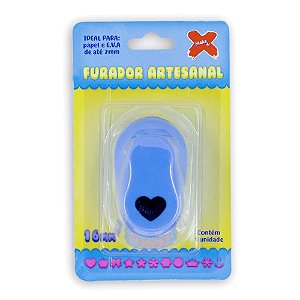 Furador para Papel e EVA Regular Coração 16MM