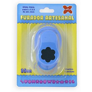 Furador de Papel e EVA Jumbo FLOR 6 Pétalas 25MM