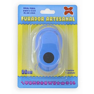 Furador Papel e EVA Jumbo Circulo 25MM