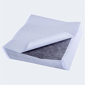 Formulário Contínuo Branco 2 Vias 80 Colunas 50G com Carbono Caixa com 1500