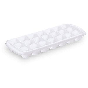 Forma para Gelo Bebida Branco com Desenforme Fácil