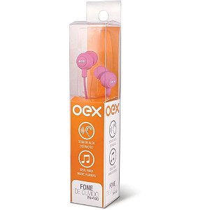 Fone de Ouvido INTRA Auricular Rosa
