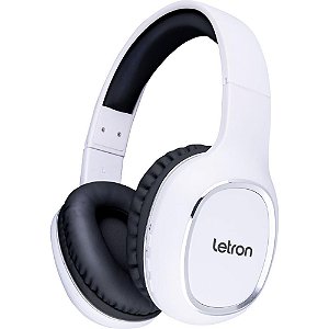 Fone de Ouvido Bluetooth Headphone Letron Mood Branco