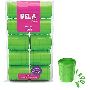 Fitilho 5MM X 50M Verde Especial Pacote com 10