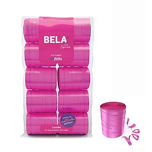 Fitilho 5MM X 50M PINK - Pacote com 10 Unidades