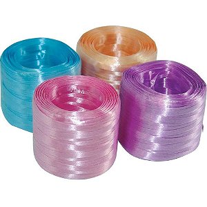 Fitilho Colorido 5MM X 150M 250G - Pacote com 4 Unidades