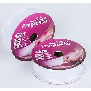 Fita Voal com Cetim 22MM 10M Branco