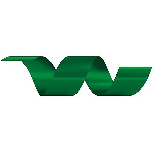 Fita Poli Lisa 15X50M Verde Escuro PCT com 10