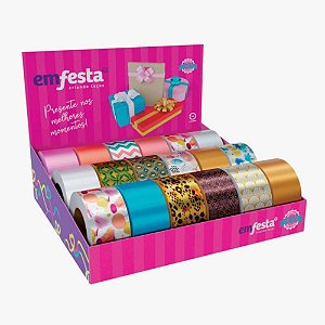 Fita Poli Decorada 30MMX10M Versatile (S) CX com 18