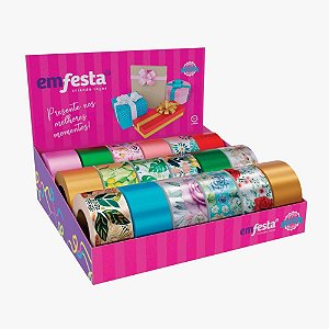 Fita Poli Decorada 30MMX10M Garden (S) CX com 18