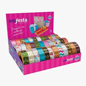 Fita Poli Decorada 15MMX10M Versatile (S) CX com 36