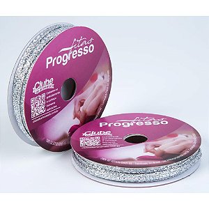 Fita Metalizada 4MM 10M Prata ARAMADA
