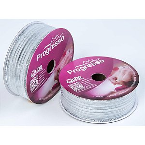 Fita Metalizada 25MM 10M Prata ARAMADA