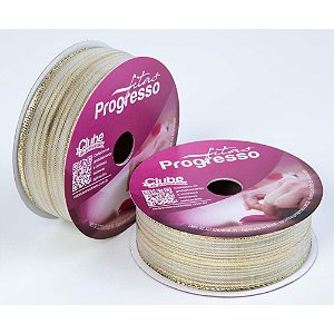 Fita Metalizada 25MM 10M Ouro ARAMADA