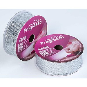 Fita Metalizada 15MM 10M Prata ARAMADA