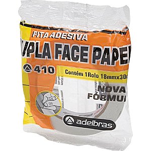 Fita Dupla Face FLOW-PACK 18MMX30MTS