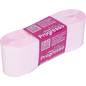 Fita de Gorgurão 38MM 10M Rosa Claro 206