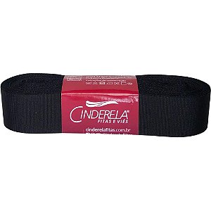Fita de Gorgurão 22MM 10M Preto