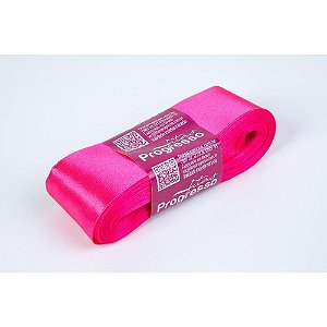 Fita de Cetim 38MM 10M Rosa Neon 279