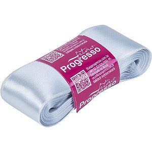 Fita de Cetim 38MM 10M Prata 084