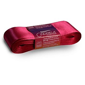 Fita de Cetim 38MM X 10M PINK - Fitas Cinderela