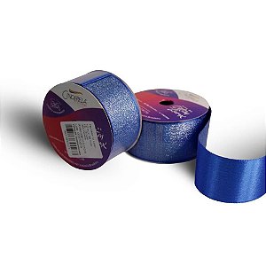 Fita de Cetim 38MM 10M Lurex Royal