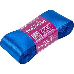 Fita de Cetim 38MM 10M Azul Royal 214