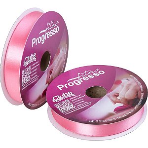 Fita de Cetim 22MM 50M Rosa Petala 009