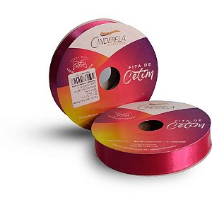 Fita de Cetim 22MM X 50M PINK