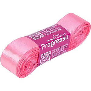 Fita de Cetim 22MM 10M Rosa Petala 009