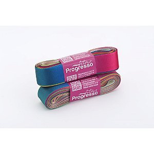 Fita de Cetim 22MM 10M Multicolor ARCO IRIS
