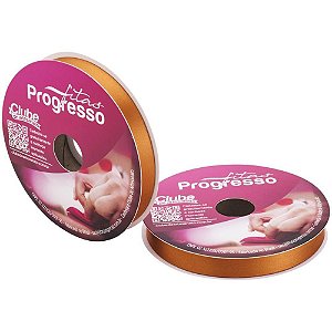 Fita de Cetim 15MM 50M Caramelo