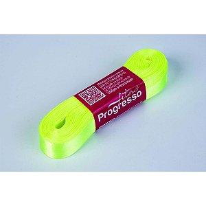 Fita de Cetim 15MM 10M Verde Neon 280