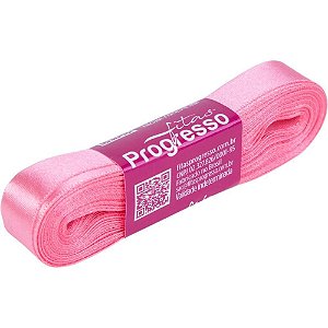 Fita de Cetim 15MM 10M Rosa Petala 009
