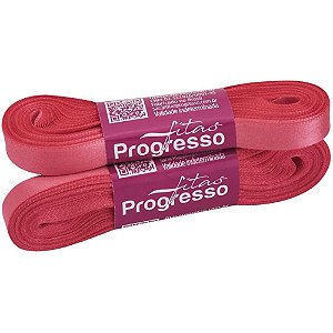 Fita de Cetim 10MM 10M Cereja