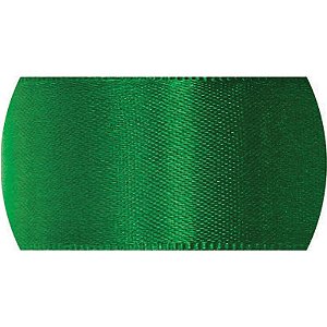 Fita de Cetim Simples 07MM Verde Bandeira - Rolo com 10M